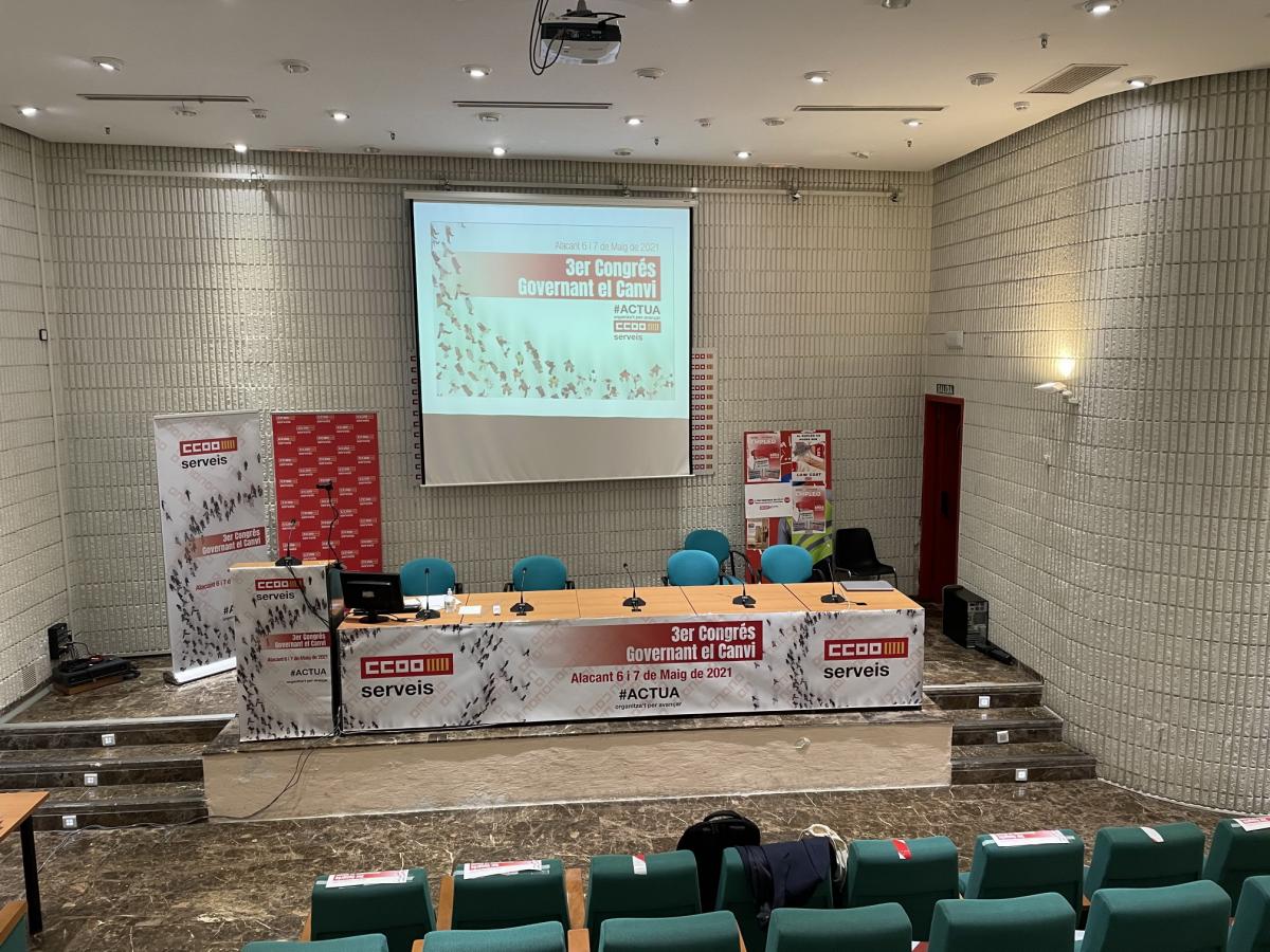 Congreso Federacin de Servicios de CCOO PV
